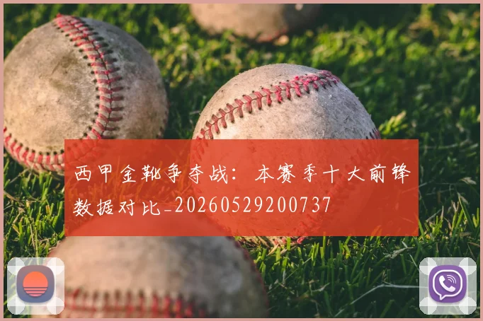西甲金靴争夺战：本赛季十大前锋数据对比_20260529200737